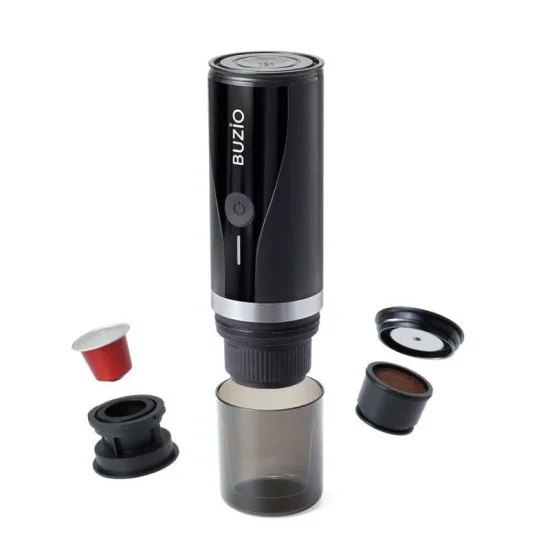 Buzio Portable Espresso Coffee Maker - Black
